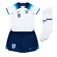 England Mason Mount #19 Replica Home Minikit World Cup 2022 Short Sleeve (+ pants)